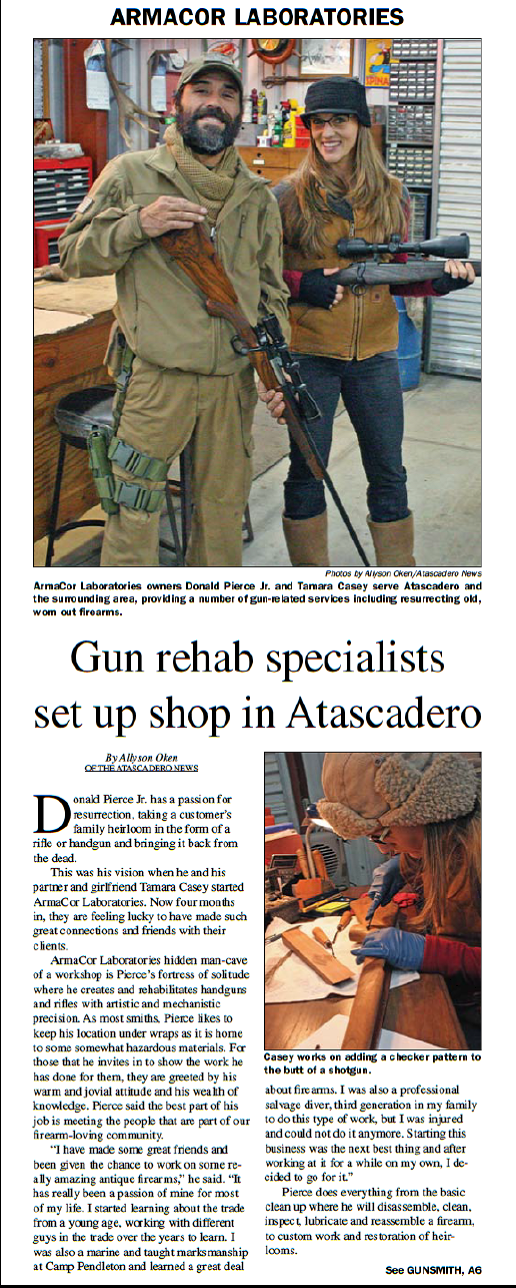 Atascadero News Front Page